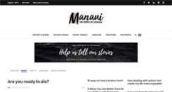 Desktop Screenshot of manaui.com